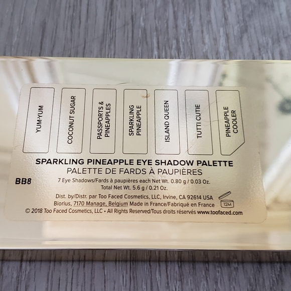 Too Faced sparkling pineapple palette - Picture 3 of 3